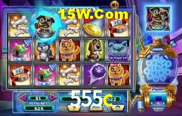 Variedade de jogos na 555c
